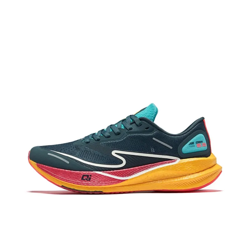 Erke Dust 2.0 Anti-Slip And Wear-Resistant Cushioning Rebound Low-Top Running Shoes Men's Star Era Color Scheme-0