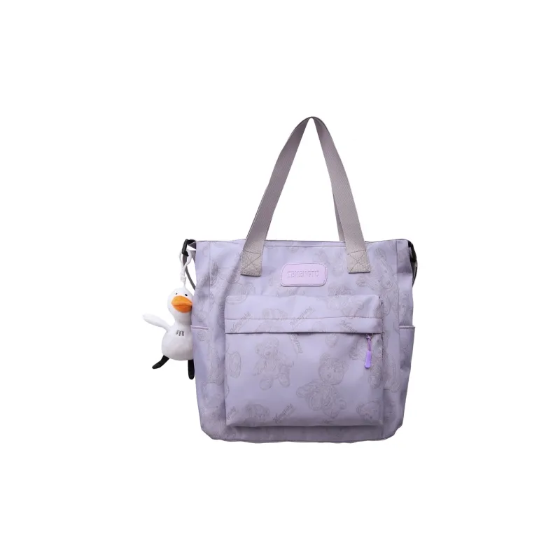 Travel Nylon Backpack Women's Multicolor-15