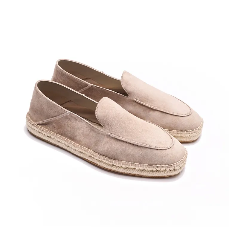 Chioryn Espadrilles Men Gray/Brown/Blue-7