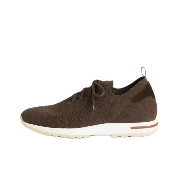Loro Piana 360 LP Flexy Walk Low Top Casual Shoes Men's Umber