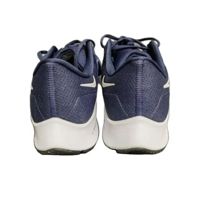 Nike Anti Slip Wear Resistant Low Top Casual Running Shoes Men's Blue Black-4