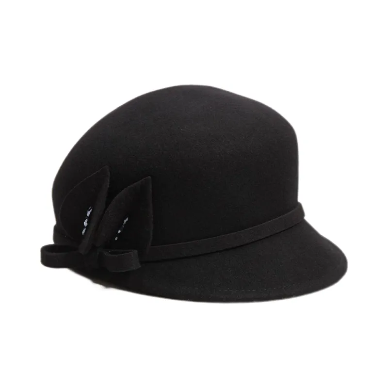 MINGYUANDAILI Wool Baseball Caps Women's-0