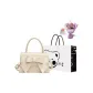 White+Exclusive Shopping Bag+Greeting Card+Dried Flower