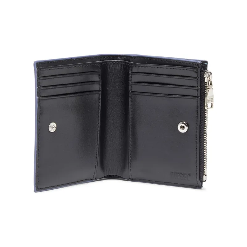 DIESEL Polyurethane Wallet Small Size Women's Sky Blue-3