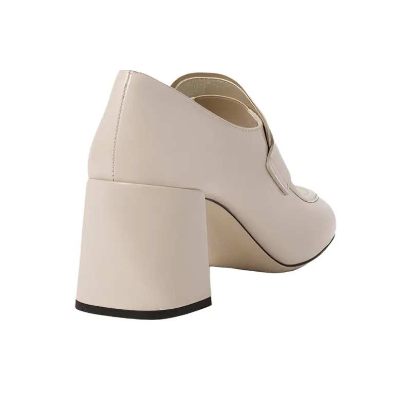 MIU MIU 65mm Leather Penny Loafers-4