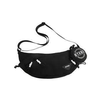 Travel Nylon Shoulder Bag Crossbody Bag Sling Bags Unisex Black/Red/White/Light Gray