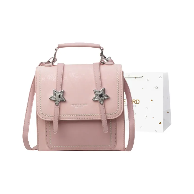 CORE BIRD PU Backpack Women's Ecru/Pink/Blue-7