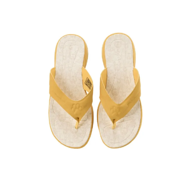 Hush Puppies Quick Dry Flip Flops Women's Yellow-4