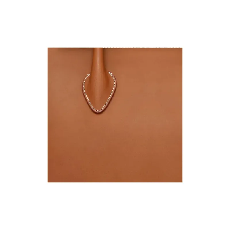 Strathberry Cow Leather Tote Bag Shopping Bag Shoulder Bag Crossbody Bag Handbag Medium Size Women's Tan-4
