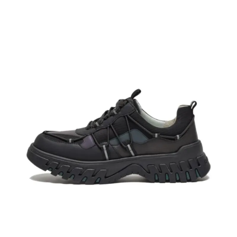Hush Puppies Anti-Slip Wear-Resistant Low-Top Chunky Sneakers Women's-2