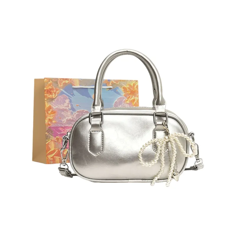 BRINCH PU Shoulder Bag Crossbody Bag Handbags Regular Women's Black Red Silver White-10