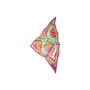 EMILIO PUCCI Iride And Onde-print Silk Scarf