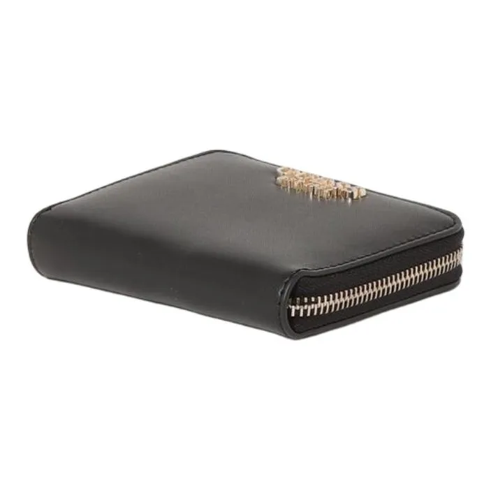 GUESS Synthetic Leather Wallet Small Size Women's Black-3