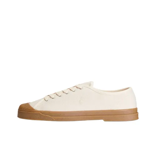 Polo Ralph Lauren Essence 100 Low-Top Skateboard Shoes Women's Milk White