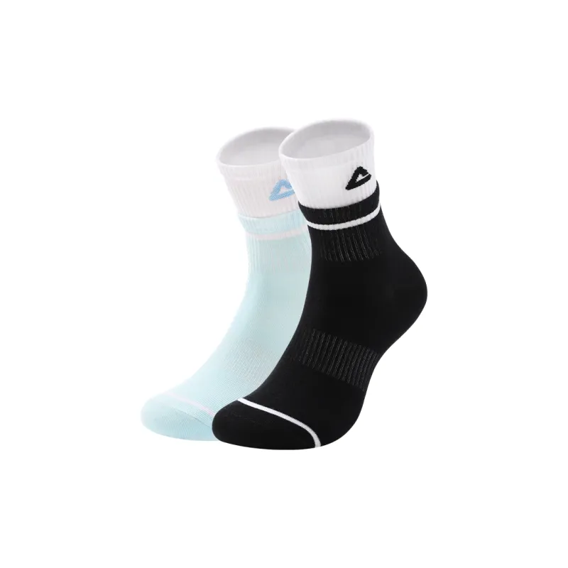 PEAK Mid Calf Socks Unisex 2 Pack-7