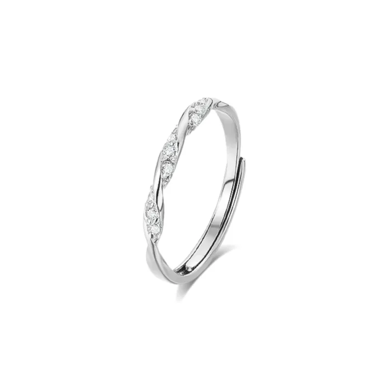 MISS TOOYA Sterling Silver Rings Unisex-0