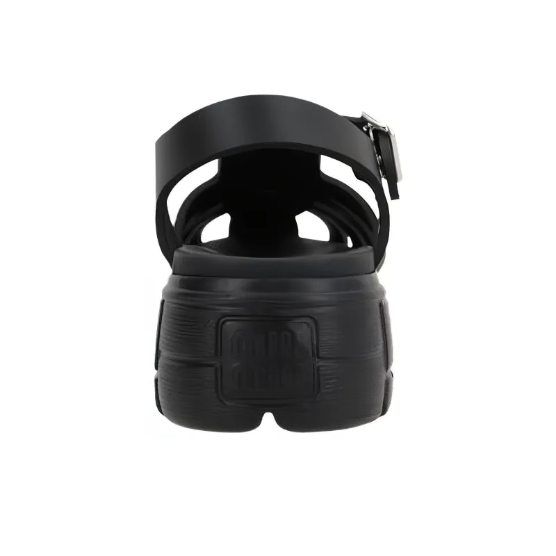 MIU MIU Roman Sandals Women's Black-3