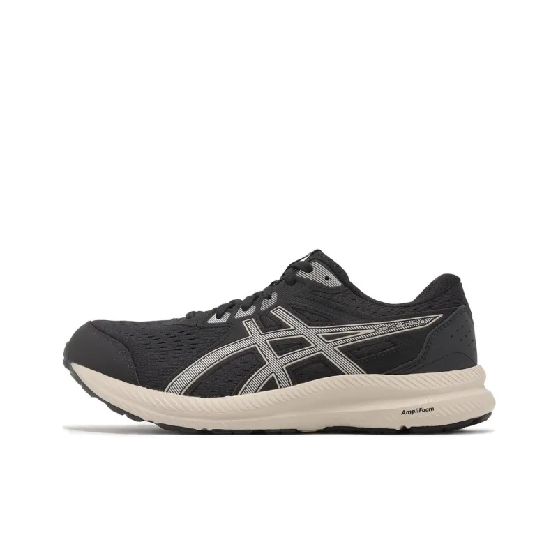 Asics Gel Contend 8 Anti Slip Wear Resistant Low Top Casual Running Shoes Men's Black-0