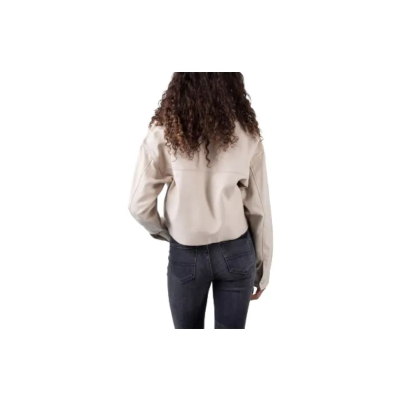 CALVIN KLEIN Jackets & Coats Women's Beige-1