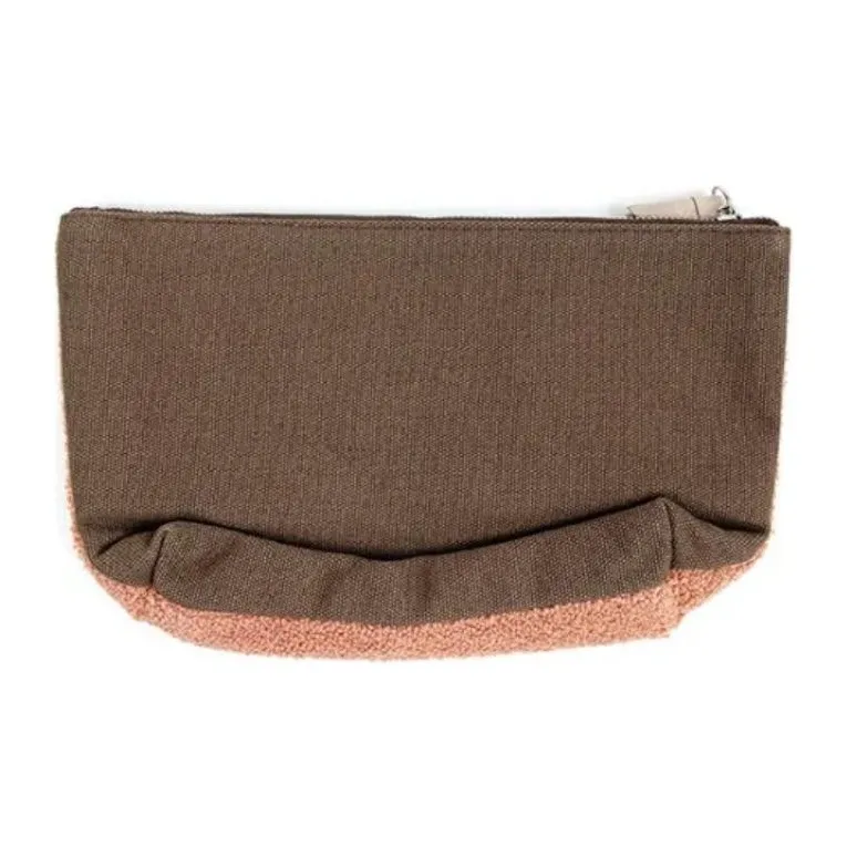 Miffy Acrylic With Cotton Coin Purse Clutch Women's Brown-2