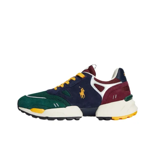 Polo Ralph Lauren Jogger Low-Top Casual Shoes Men's Dark Blue