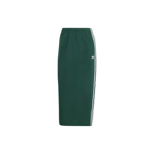 Adidas Originals Clothing Casual Long Skirts Women's Green