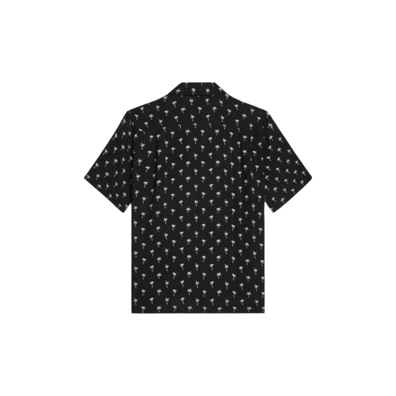 CELINE Hawaiian Shirt In Printed Viscose-1