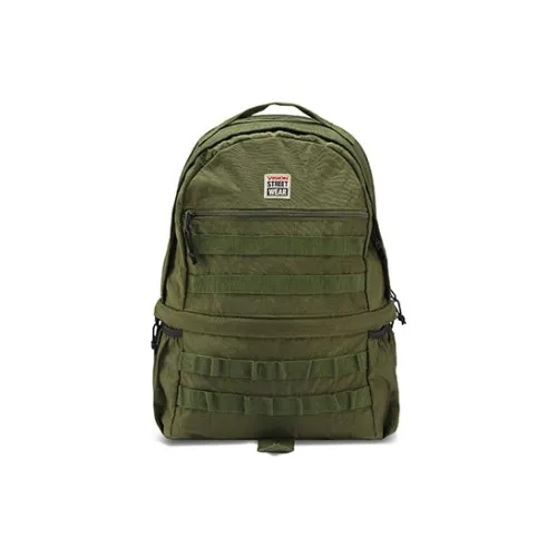 Vision Street Wear Polyamide Backpack Men's Army Green