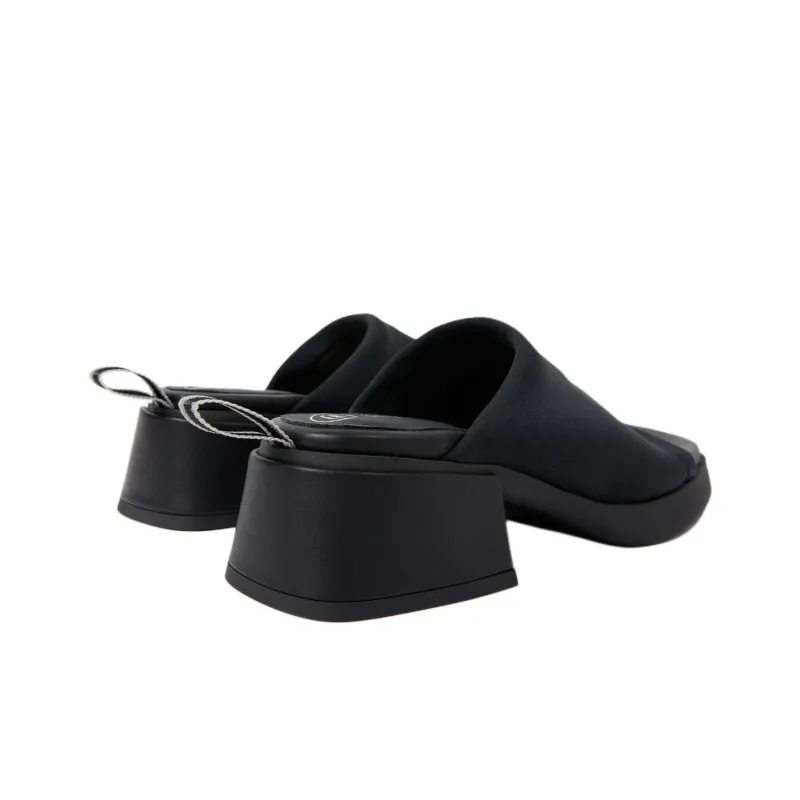 MIISTA Slide Slippers 4.5cm Women's Black-3