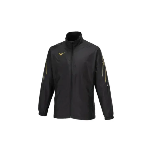 Mizuno Jackets Men Black