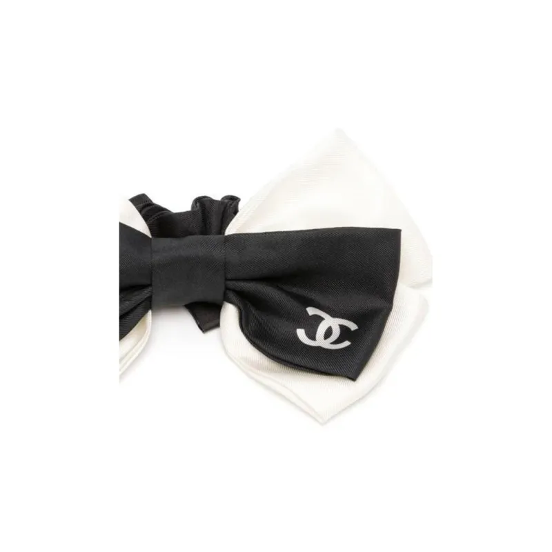 CHANEL Hair Bands Women's Black-2