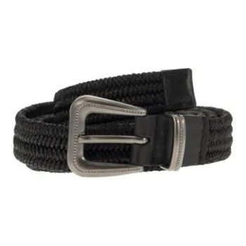 Brunello Cucinelli Rustic Woven Buckle Belt