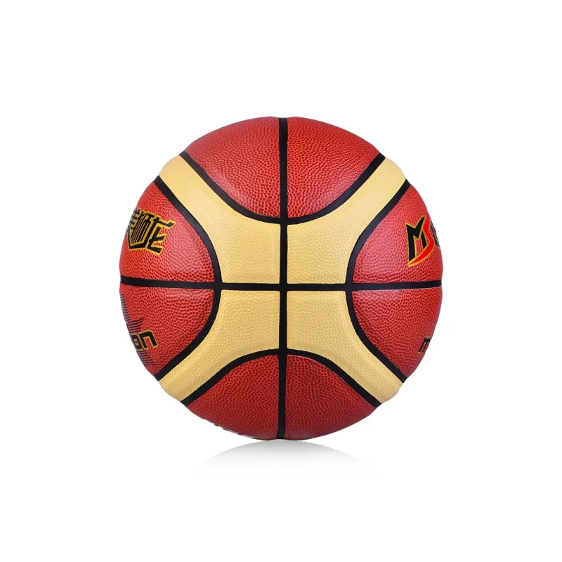 Mei Shi Long PU Basketball Red Size 7 Training Unisex-2
