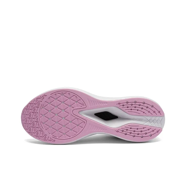 LPMX Lightweight And Breathable Professional Racing Support Low-Top Carbon Plate Running Shoes Men's Pink Green-4