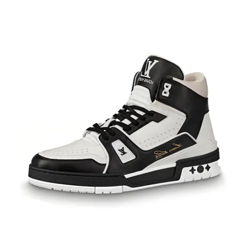 LOUIS VUITTON Trainer Black White