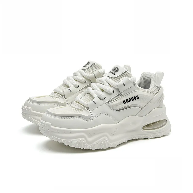 KAAHOO Wear-Resistant Breathable Height Increasing Low-Top Casual Shoes Unisex-2
