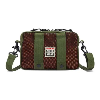 Vision Street Wear Polyamide Crossbody Bag Unisex Army Green