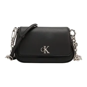 CALVIN KLEIN Synthetic Material Saddle Bags Shoulder Bags Women's Space Black