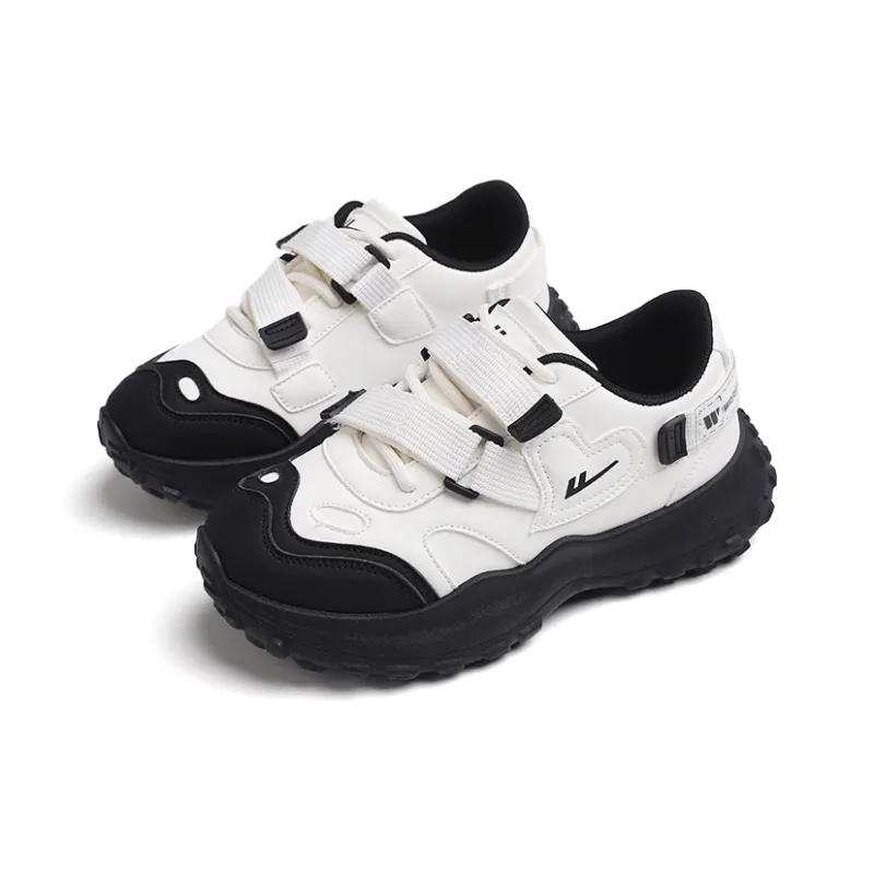 Warrior Wear resistant And Waterproof Low Top Casual Shoes Women's Beige Black-2