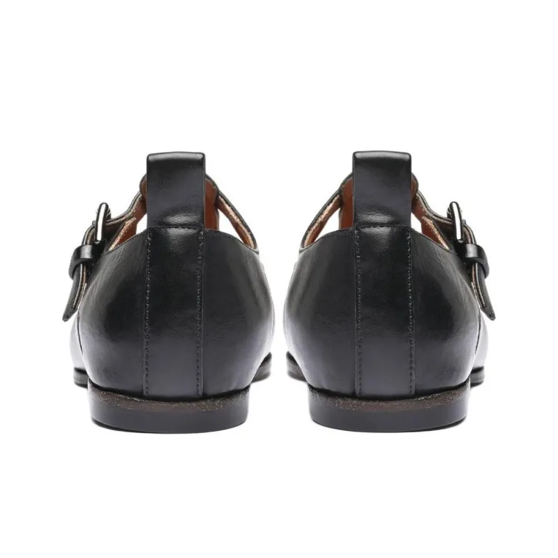 Silvano Sassetti Casual Single Shoes Women's Black-3