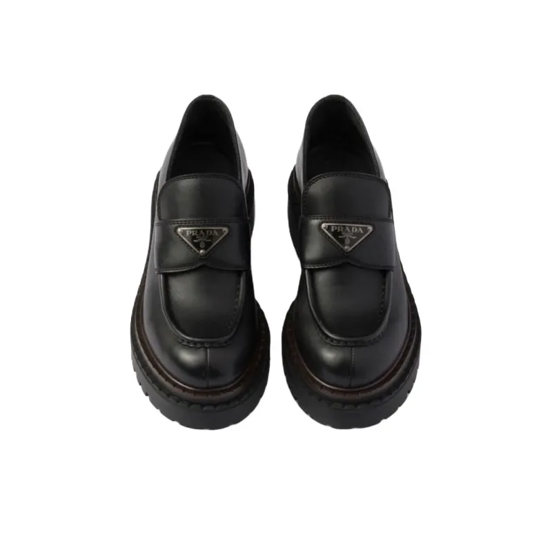 PRADA Loafers 5.5cm Women's Black-4