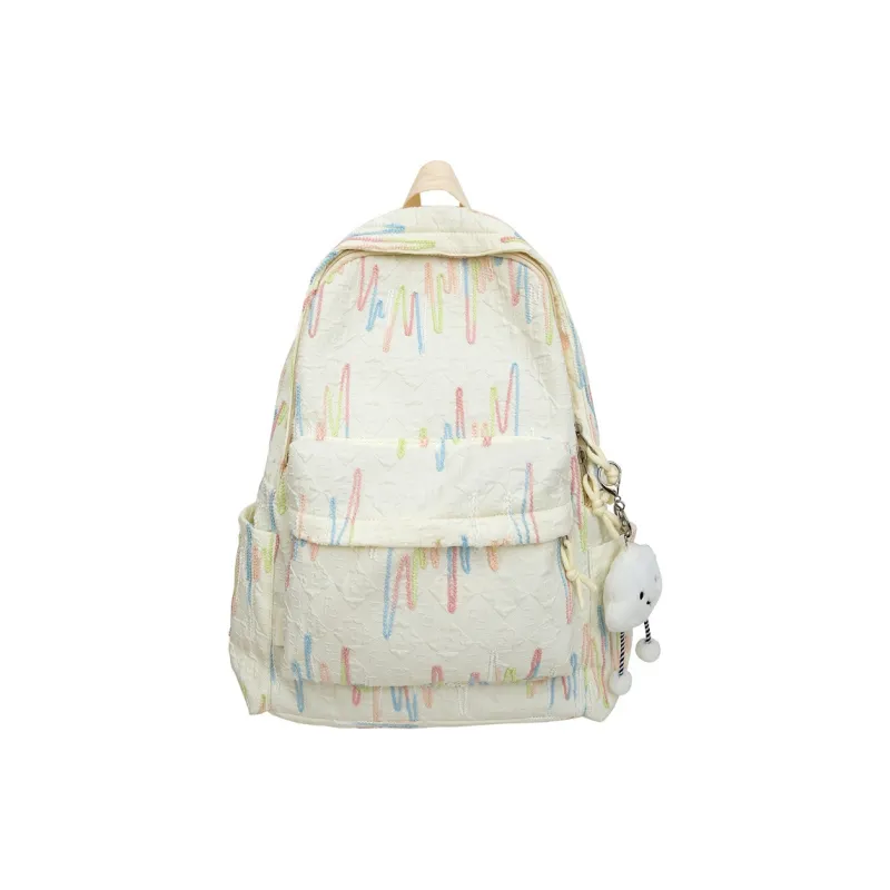 Elsvet Nylon Backpack Regular Women's Multicolor-5