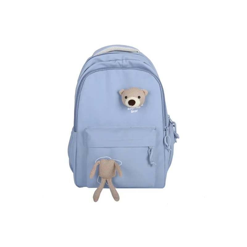 Venerable Brahma Nylon Backpack Women's Gray/Black/Khaki/Green/Blue/Pink-4