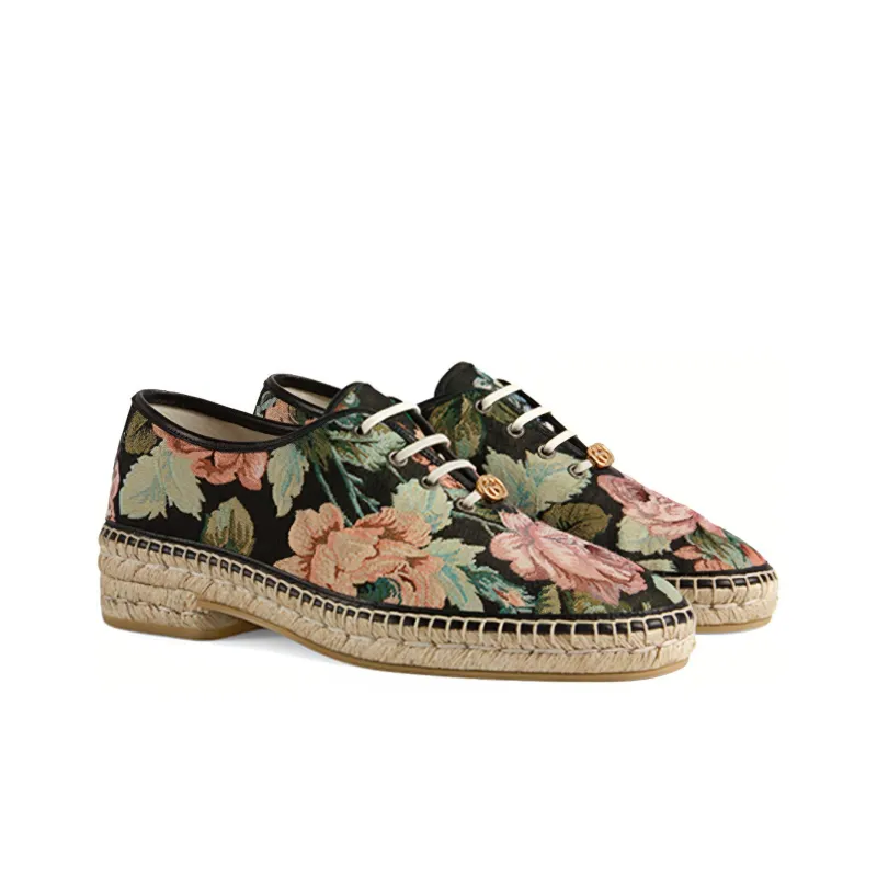 GUCCI Interlocking Collection Casual Shoes Men's Floral-1