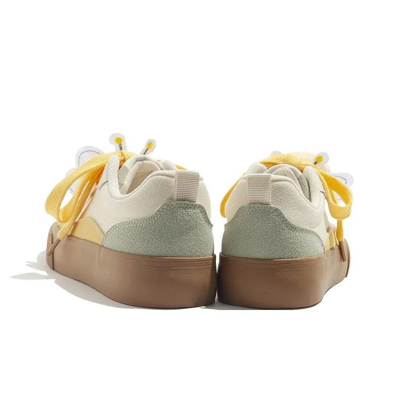 BEIER Durable Breathable Low Top Canvas Shoes Women's-4