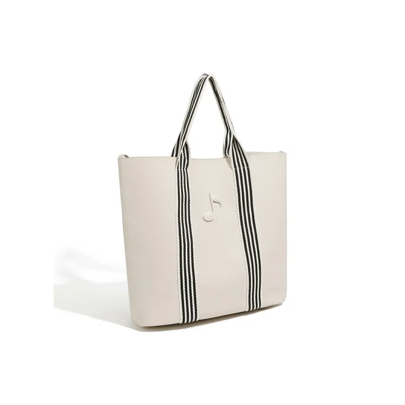 KKA PU Handbag Regular Women's Brown/Black/White-10