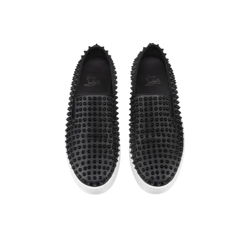 CL Spikeboat Loafers Men's Black-3