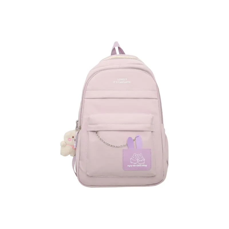 Venerable Brahma Nylon Backpack Women's Black/Purple/Green/Blue/Pink-5