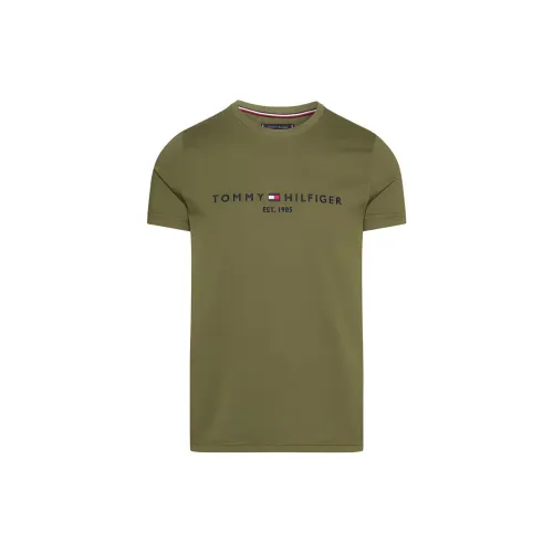 Tommy Hilfiger T-Shirts Men Olive Green