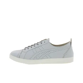 Onitsuka Tiger Anti Slip Wear Resistant Low Top Casual Shoes Unisex Light Gray